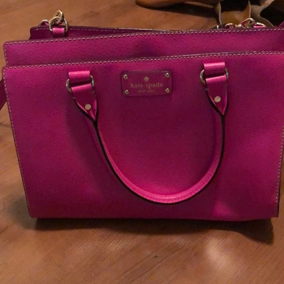 Bright Pink Kate Spade Bag - Picture 2 of 5